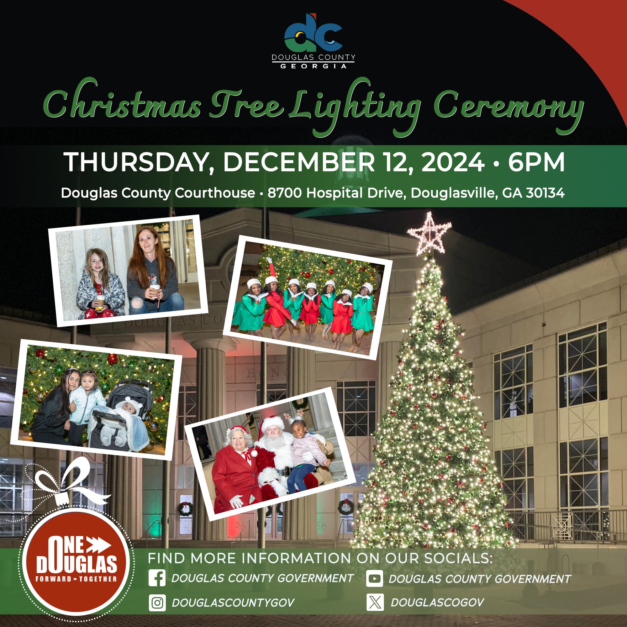 CHNV Christmas Tree Lighting Ad 2024 - Square V2