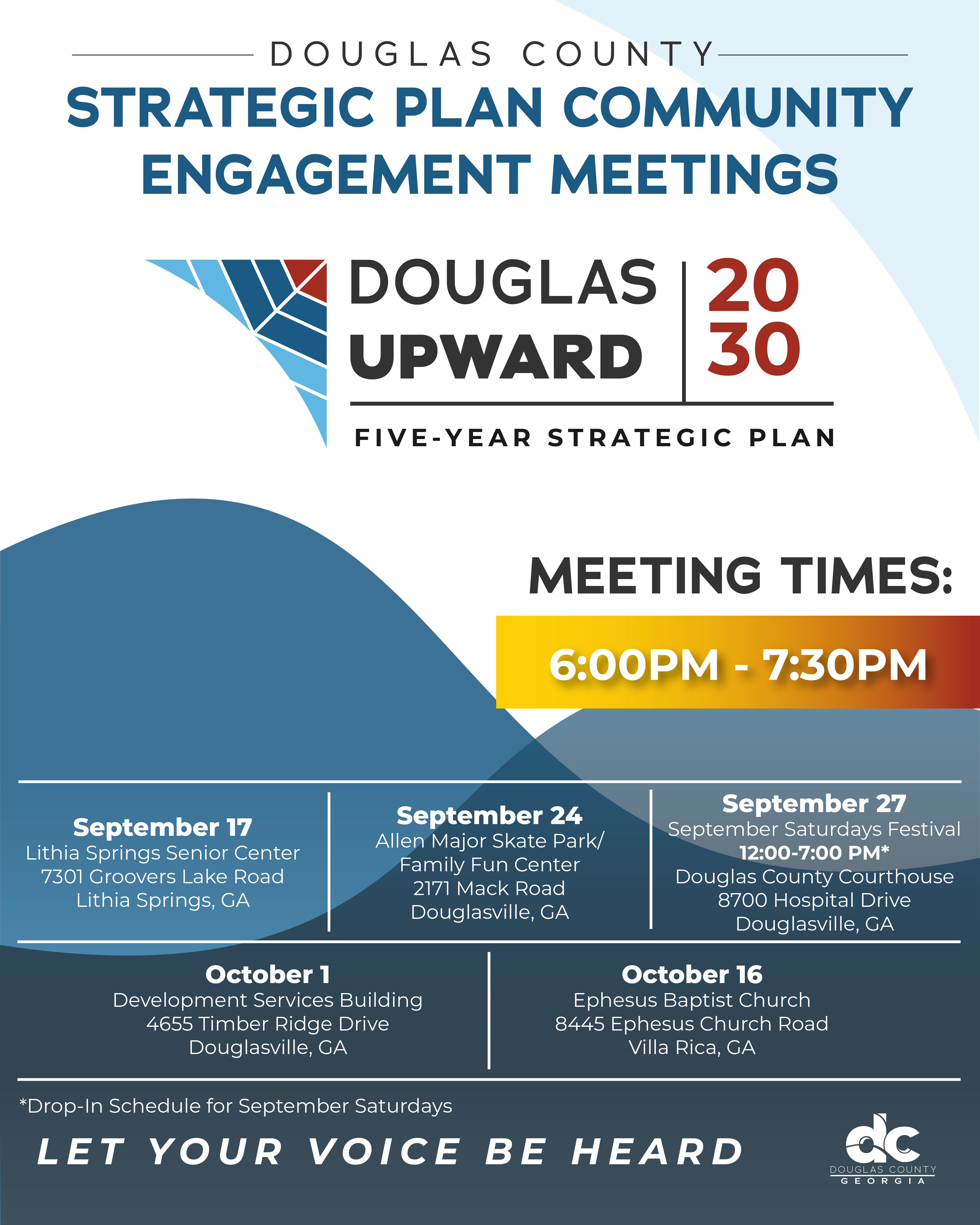 strategic plan community Engagement meetings social media Update 9.15-01-01-01