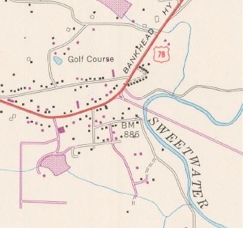 USGS Topo Map_Austell Quad_1954_1968 revisions_University of Georgia Map Library USGS Topo Map_Austell Quad_1954_1968 revisions_University of Georgia Map Library