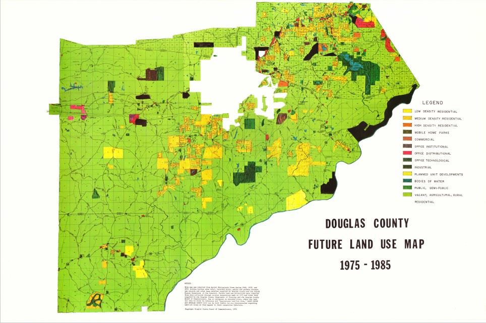 1975 Future Land Use Map 1975 Future Land Use Map