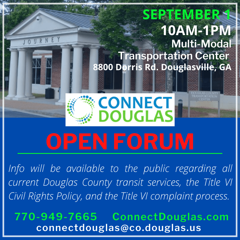 Connect Douglas_Title VI Policy Forum